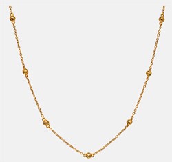 Maanesten Halskæde - Lava Necklace, Gold 